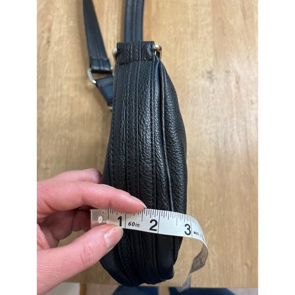 Marc by Marc Jacobs Vintage Black Pebbled Leather Small Shoulder Bag 90s Y2K - Picture 12 of 13